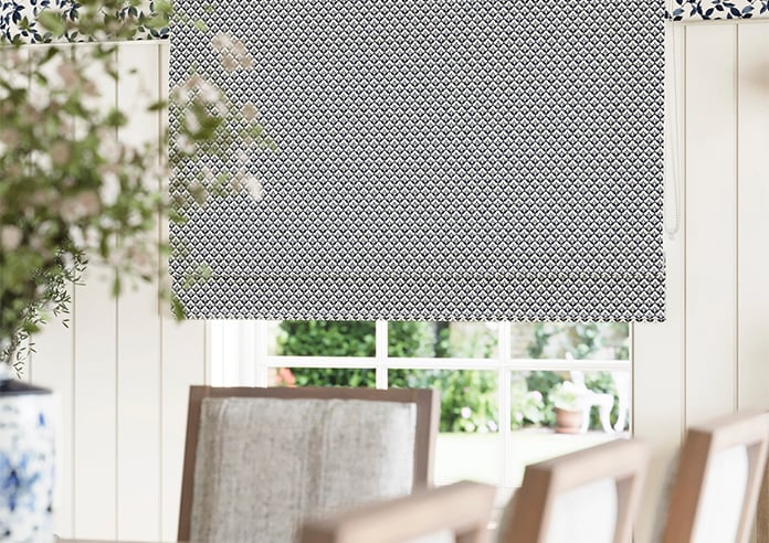 Scallop and Bud, Hudds - Roman Blind - Image 5